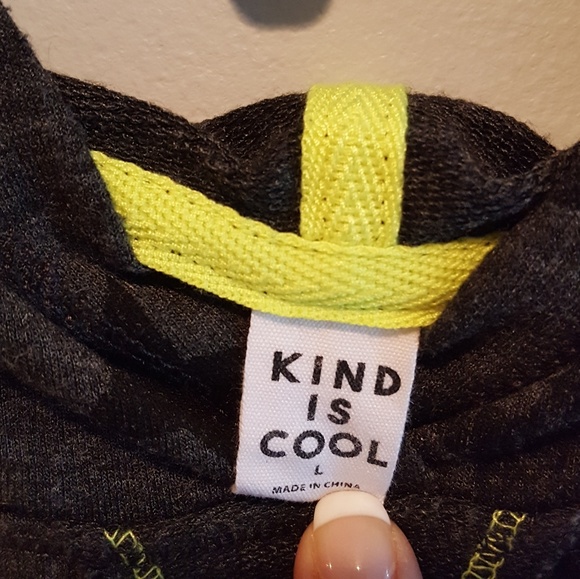 Kind Is Cool Dress or Cover Up Hooded - Picture 3 of 3